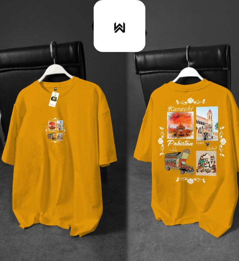 DROP SHOULDER TSHIRT